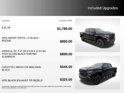 2026 Chevrolet Silverado 1500 Custom Trail Boss