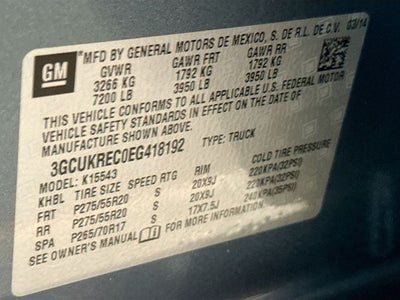 2014 Chevrolet Silverado 1500 LT LT1