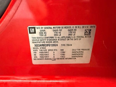 2015 Chevrolet Silverado 1500 LT 5.3L V8 w/ REMOTE START