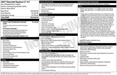 2027 Chevrolet Equinox LT