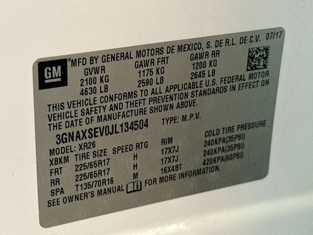 2018 Chevrolet Equinox LT