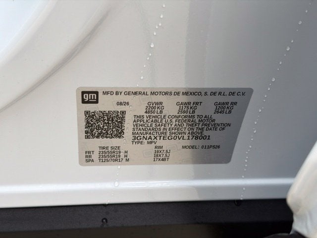 2027 Chevrolet Equinox RS