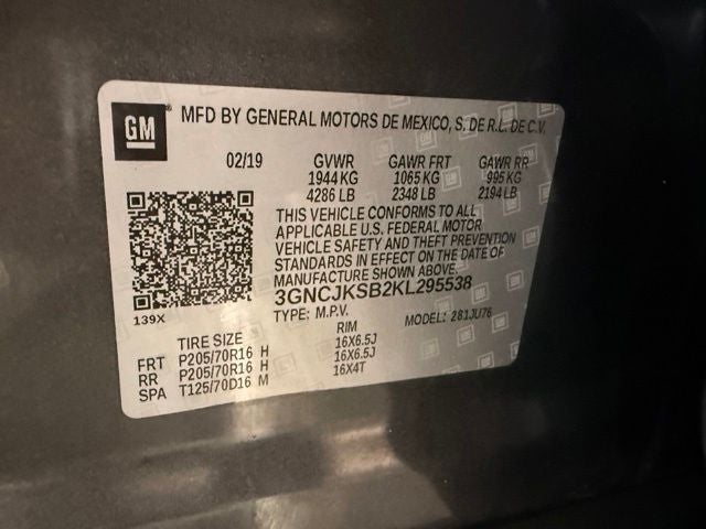 2019 Chevrolet Trax LS