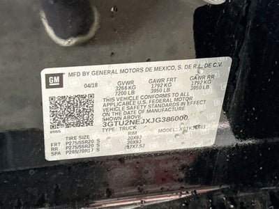2018 GMC Sierra 1500 SLT