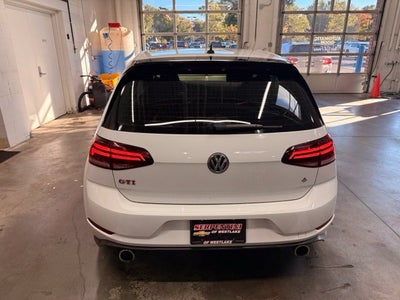 2019 Volkswagen Golf GTI 2.0T Rabbit Edition 6 SPEED MANUAL