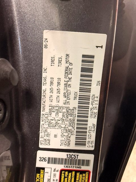 2024 Toyota Tundra SR5 w/ COLLISION ALERT