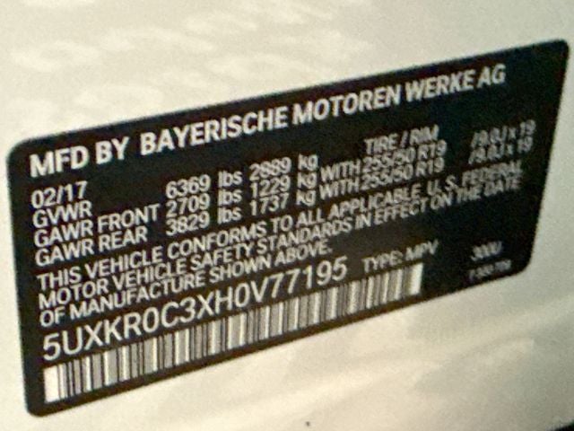 2017 BMW X5 xDrive35i