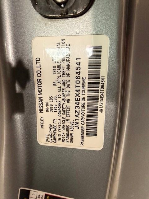2004 Nissan 350Z Touring