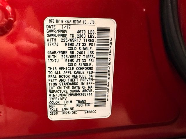 2017 Nissan Rogue SV AWD w/ Heated Seats