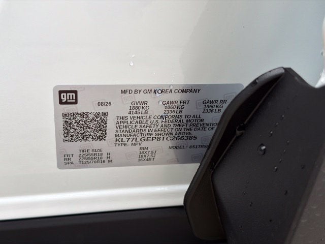 2026 Chevrolet Trax 1RS
