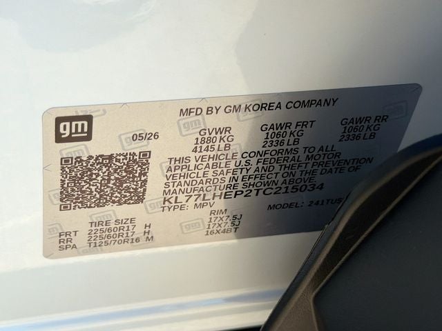 2026 Chevrolet Trax LT