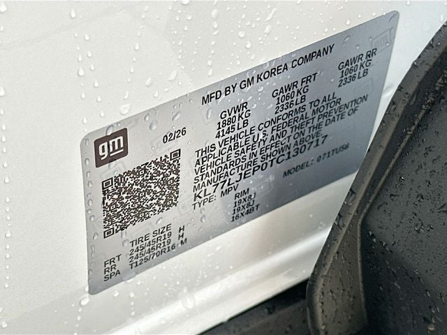 2026 Chevrolet Trax 2RS
