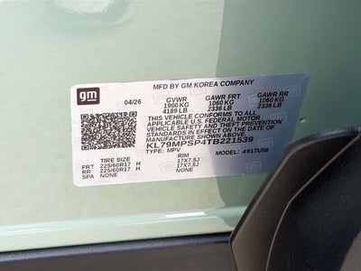 2026 Chevrolet TrailBlazer LT