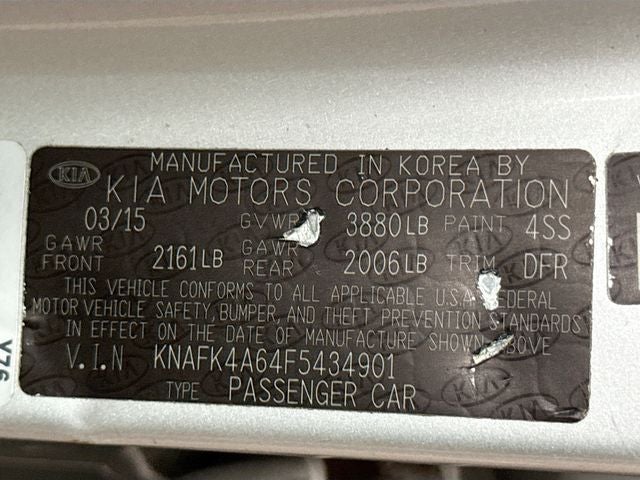 2015 Kia Forte LX