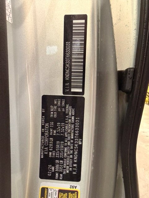 2026 Kia Carnival EX w/ BLIND SPOT ALERT