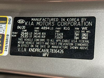 2020 Kia Sportage SX