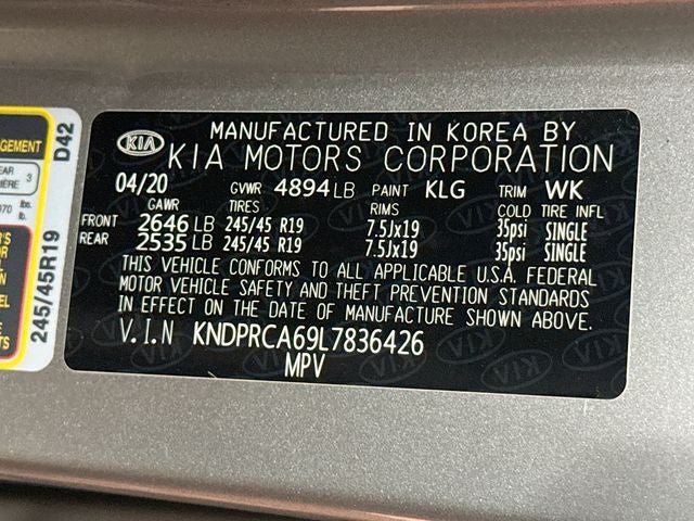 2020 Kia Sportage SX