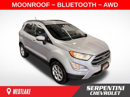 2018 Ford EcoSport SE AWD w/ HTD SEATS