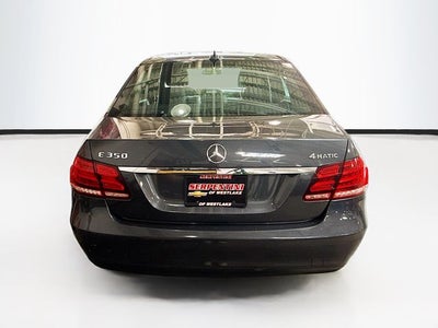 2014 Mercedes-Benz E-Class E 350 4MATIC®