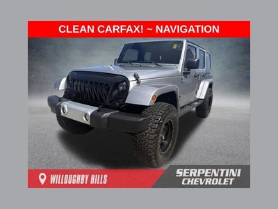2013 Jeep Wrangler Unlimited Sahara 4WD W/6SP MANUAL