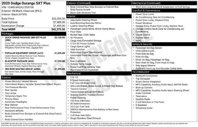2020 Dodge Durango SXT Plus