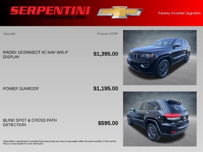 2018 Jeep Grand Cherokee Limited 4WD