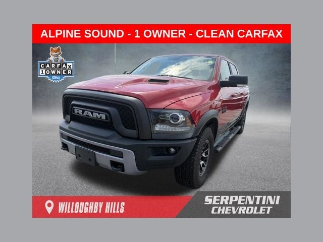 2017 RAM 1500 Rebel 4WD 1 OWNER & CLEAN CARFAX
