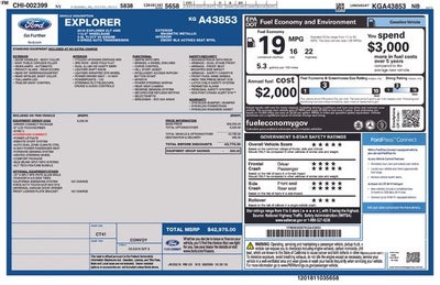 2019 Ford Explorer XLT 4WD