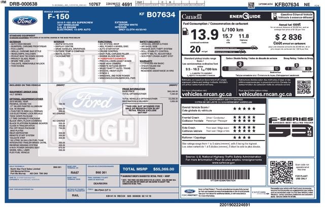 2019 Ford F-150 XLT 4X4