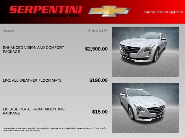 2018 Cadillac CT6 3.6L Luxury AWD