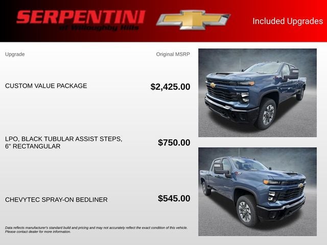 2026 Chevrolet Silverado 2500HD Custom