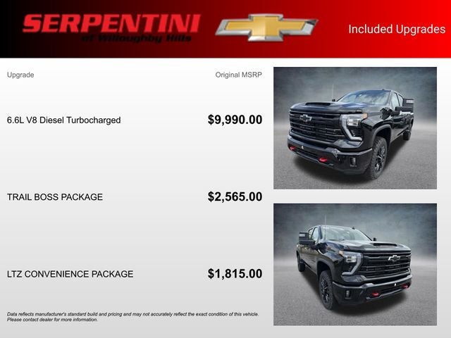 2026 Chevrolet Silverado 2500HD LTZ