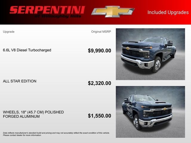 2026 Chevrolet Silverado 3500HD LT