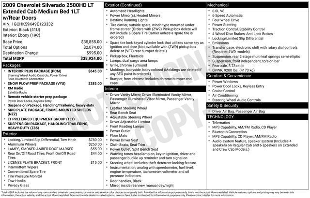 2009 Chevrolet Silverado 2500HD LT