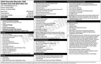 2024 Chevrolet Silverado 1500 Custom 4WD