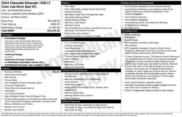 2024 Chevrolet Silverado 1500 LT