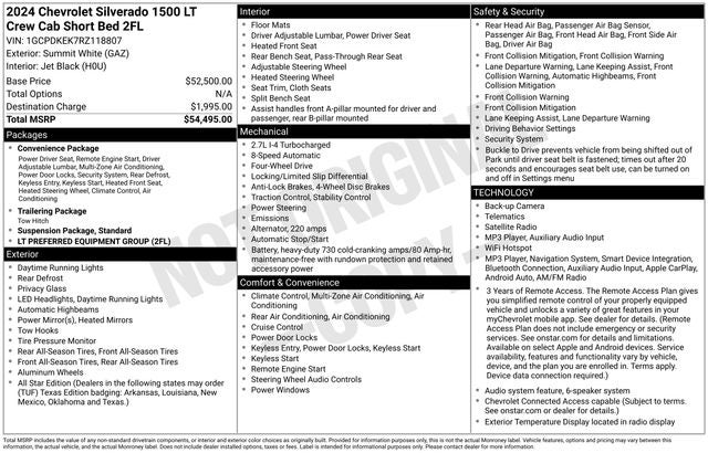 2024 Chevrolet Silverado 1500 LT