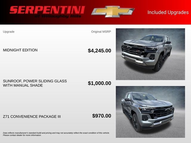 2026 Chevrolet Colorado Z71