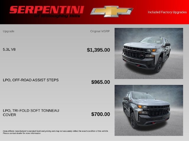2021 Chevrolet Silverado 1500 Custom Trail Boss