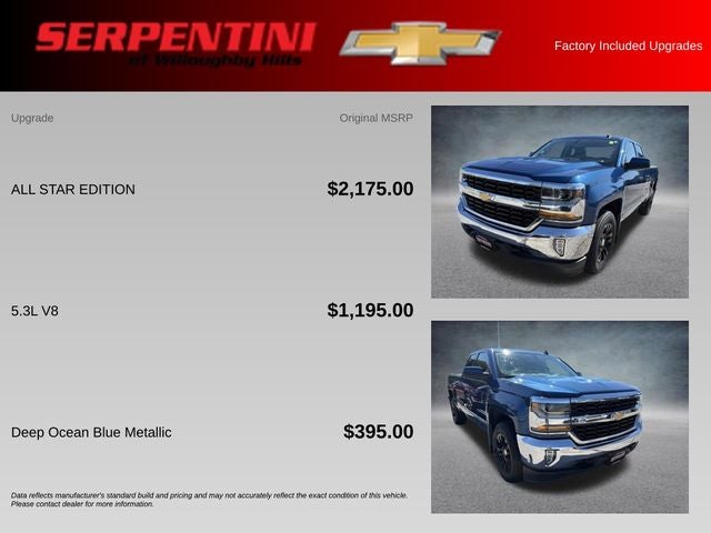 2017 Chevrolet Silverado 1500 LT 4WD