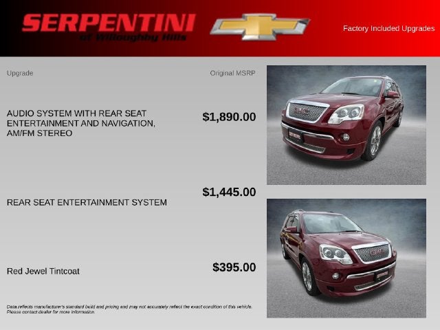 2011 GMC Acadia Denali