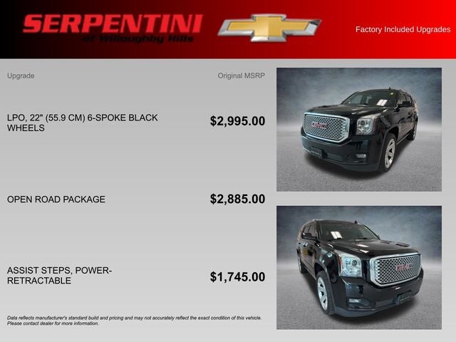 2017 GMC Yukon Denali 4WD