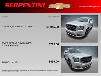 2020 GMC Yukon XL SLT 4WD W/ SUNROOF & COOLED SEATS