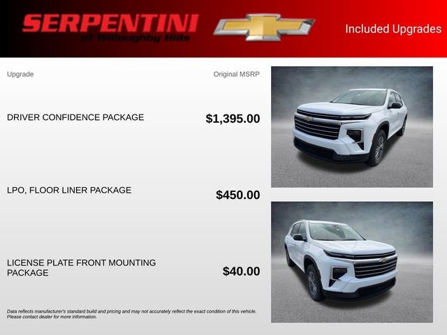 2027 Chevrolet Traverse LT 2LT