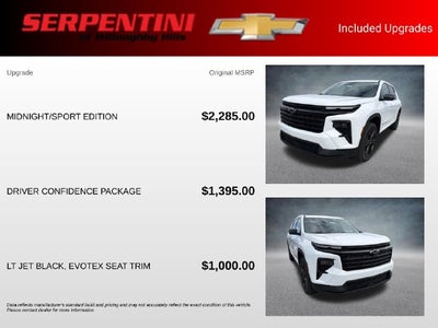 2027 Chevrolet Traverse LT 2LT