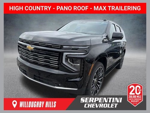 2026 Chevrolet Tahoe High Country