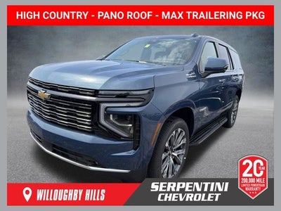 2026 Chevrolet Tahoe High Country
