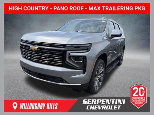 2026 Chevrolet Tahoe High Country