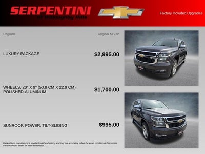 2017 Chevrolet Tahoe LT 4WD