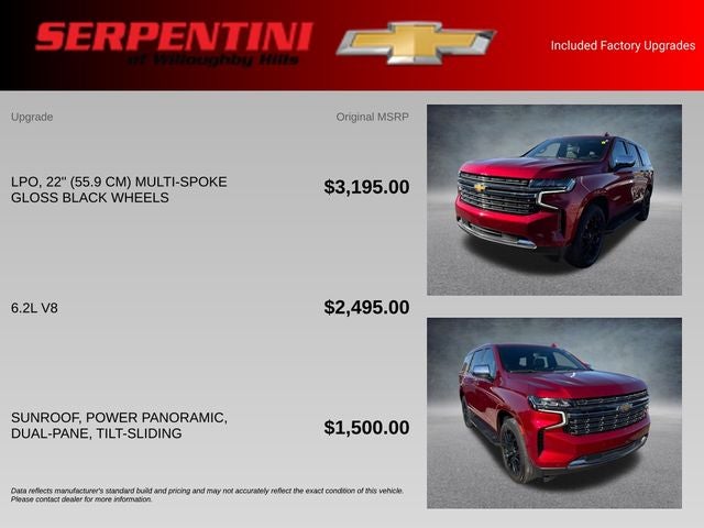 2022 Chevrolet Tahoe Premier